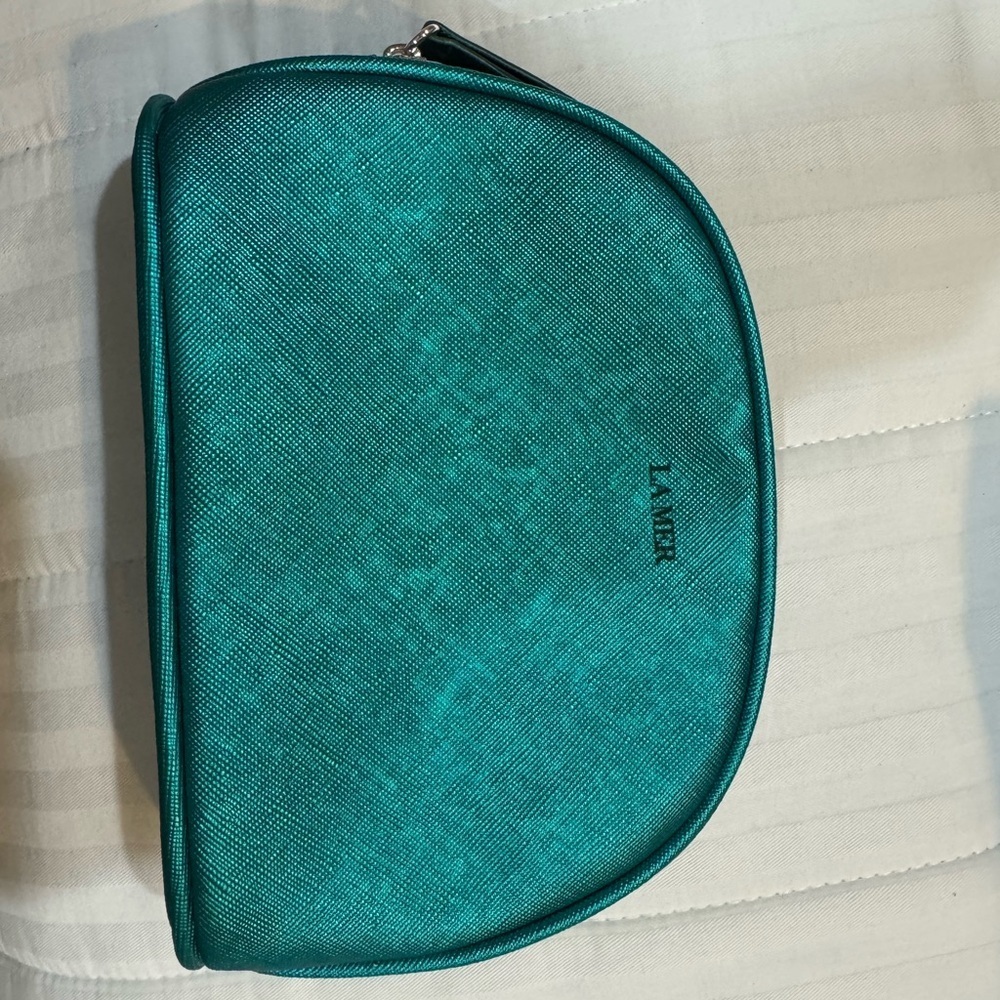 La Mer Turquoise Cosmetic Pouch